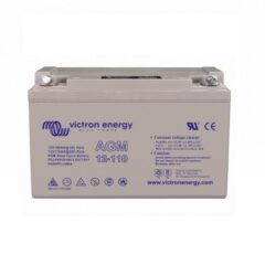 Alternative view of Victron 12V/110Ah AGM Deep Cycle Batt.