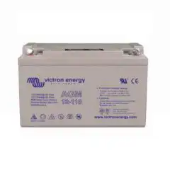 Alternative view of Victron 12V/110Ah AGM Deep Cycle Batt.