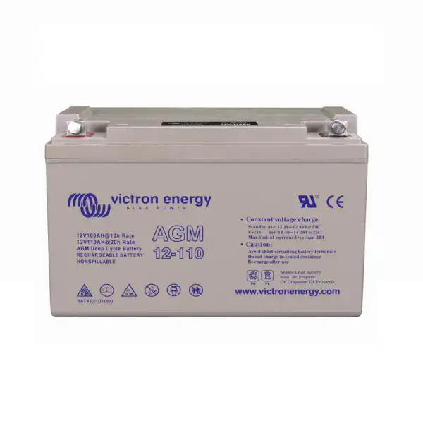 Victron 12V/110Ah AGM Deep Cycle Batt. 4 Victron 12V/110Ah AGM Deep Cycle Batt. - imagine 2