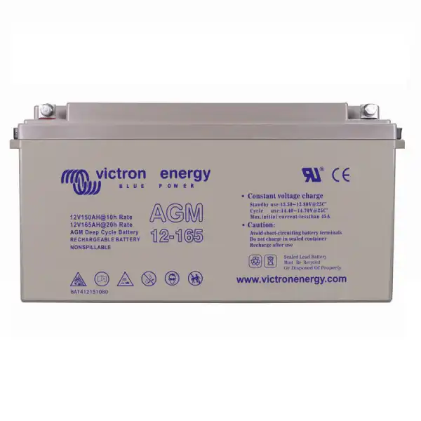 Victron 12V/165Ah AGM Deep Cycle Batt. 3 Victron 12V/165Ah AGM Deep Cycle Batt.