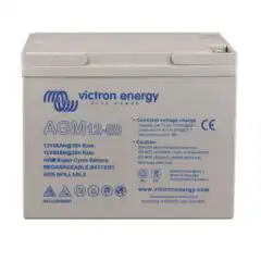 Alternative view of Victron 12V/60Ah  AGM Super Cycle Batt. (M5)