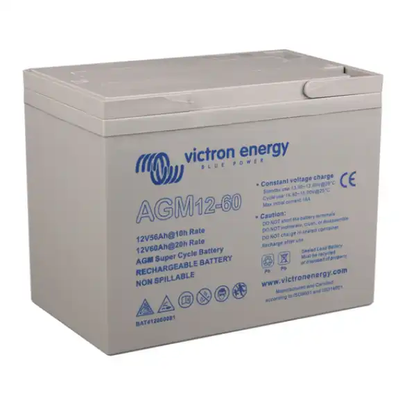 Victron 12V/60Ah AGM Super Cycle Batt. (M5) 5 Victron 12V/60Ah AGM Super Cycle Batt. (M5) - imagine 3
