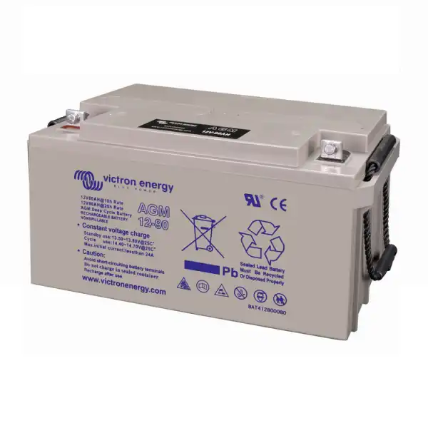 Victron 12V/90Ah AGM Deep Cycle Batt. 5 Victron 12V/90Ah AGM Deep Cycle Batt. - imagine 3