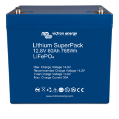 Alternative view of Acumulatori Victron Lithium SuperPack 12.8V/60Ah (M6)