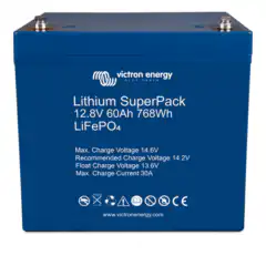 Alternative view of Acumulatori Victron Lithium SuperPack 12.8V/60Ah (M6)