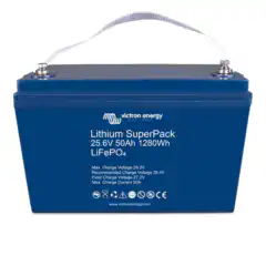 Alternative view of Acumulatori Victron Lithium SuperPack 25.6V/50Ah (M8)