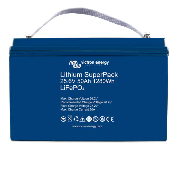 Acumulatori Victron Lithium SuperPack 25.6V/50Ah (M8) 3 Acumulatori Victron Lithium SuperPack 25.6V/50Ah (M8)