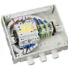 Intrerupator de transfer Victron VE Transfer Switch 5kVA/230V 6 Transfer switch 5Kva front open