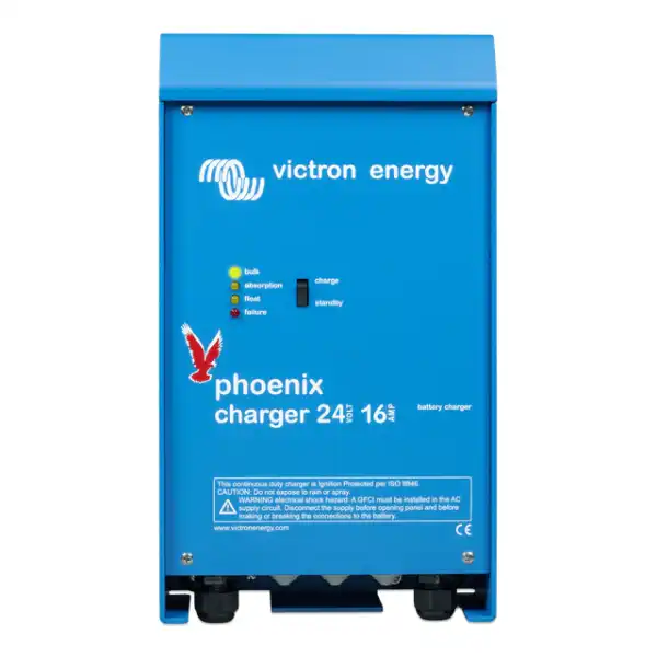 Victron Phoenix Charger 24/16(2+1) 120-230V 3 Victron Phoenix Charger 24/16(2+1) 120-230V