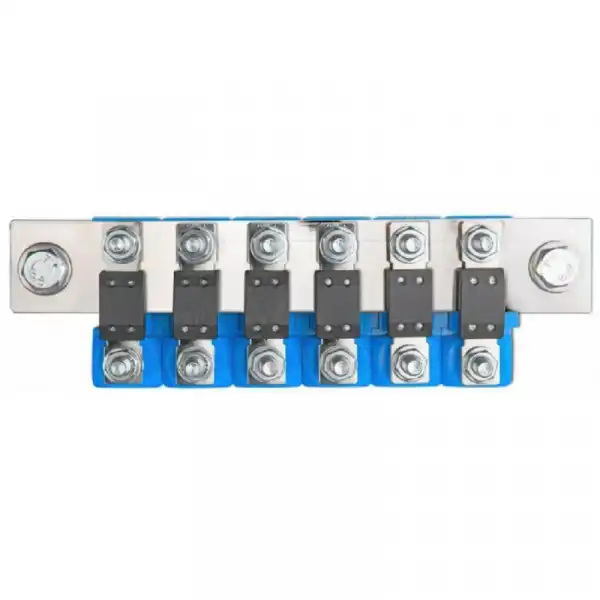 Victron Busbar to connect 6 CIP100200100 (1500 A) 3 Victron Busbar to connect 6 CIP100200100 (1500 A)