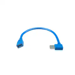 Victron USB extension cable 0,3m one side right angle