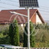 Stalpi fotovoltaici autonomi 6m - 20W LED | 50Wp | 55Ah