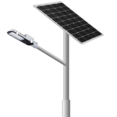 Stalpi fotovoltaici OFF-Grid 4.5m – 20W LED | 95Wp | 60Ah