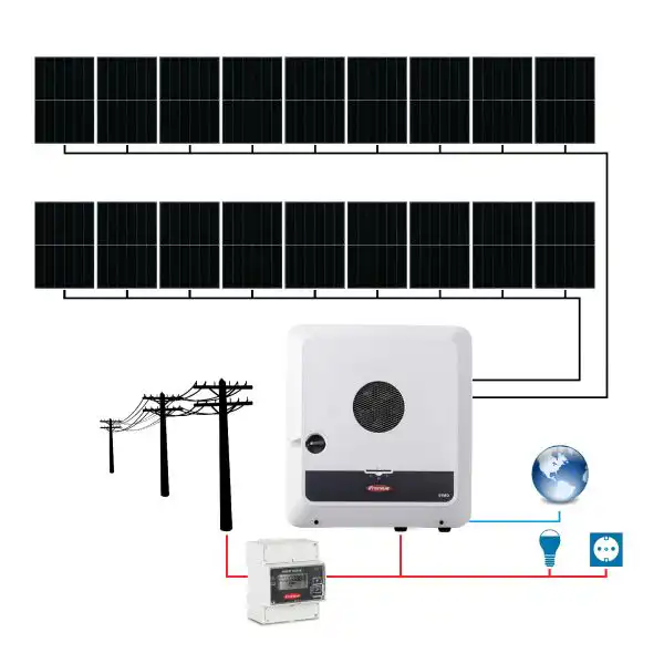 Sistem fotovoltaic ON-Grid Autoconsum Plus Fronius GEN24 trifazat 8.01 kWp 3 Sistem fotovoltaic ON-Grid Autoconsum Plus Fronius GEN24 trifazat 8.01 kWp