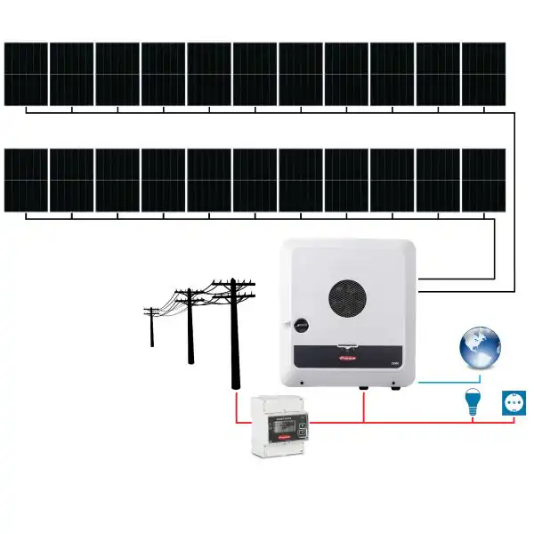 Sistem fotovoltaic ON-Grid Autoconsum Plus Fronius GEN24 trifazat 9.79 kWp 2 Sistem fotovoltaic ON-Grid Autoconsum Plus Fronius GEN24 trifazat 9.79 kWp