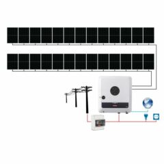 Sistem fotovoltaic ON-Grid Autoconsum Plus Fronius GEN24 trifazat 11.57 kWp