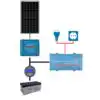 Sistem fotovoltaic Victron OFF Grid Solo 12V – 360 Wp | 2.4 kWh | 0.375 kVA | 0.62 kWh/zi 2 Sistem fotovoltaic OFF Grid Solo 12V 1 panou
