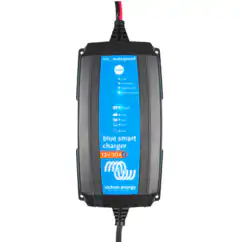 Alternative view of Victron Blue Smart IP65 Charger 12/10 + DC connector