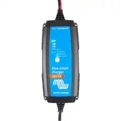 Alternative view of Victron Blue Smart IP65 Charger 24/5 + DC connector