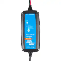 Alternative view of Victron Blue Smart IP65s Charger 12/4 + DC connector