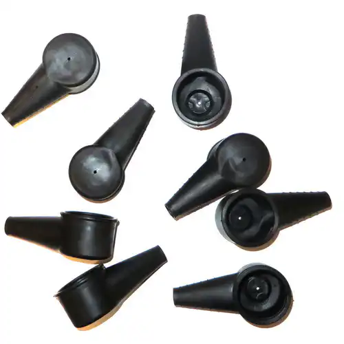 Manson cauciuc protectie conductori/cabluri borne baterie negru 25-70mmp 6 Manson cauciuc protectie conductori/cabluri borne baterie negru 25-70mmp - imagine 4