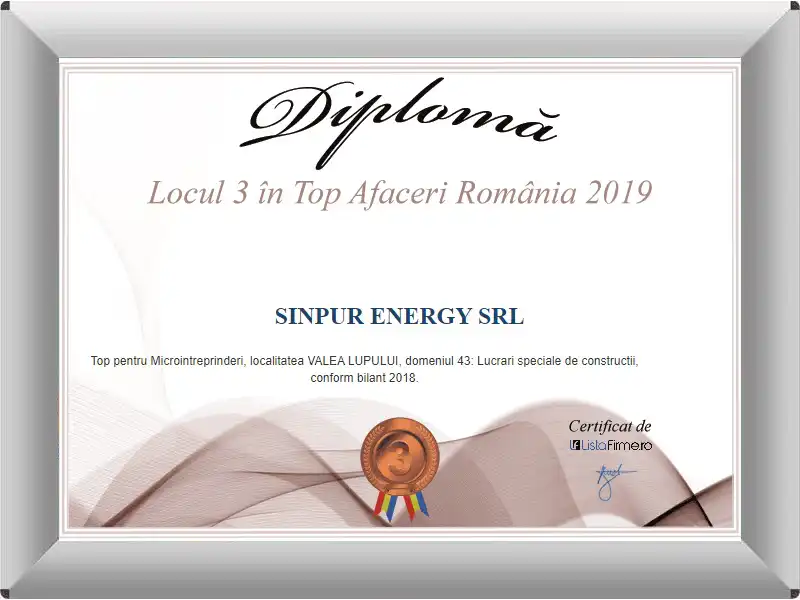 Sinpur Energy Top Afaceri 2019 43