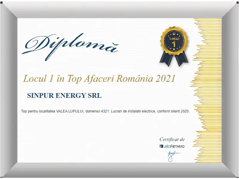 Sinpur Energy Top Afaceri 2021 4321