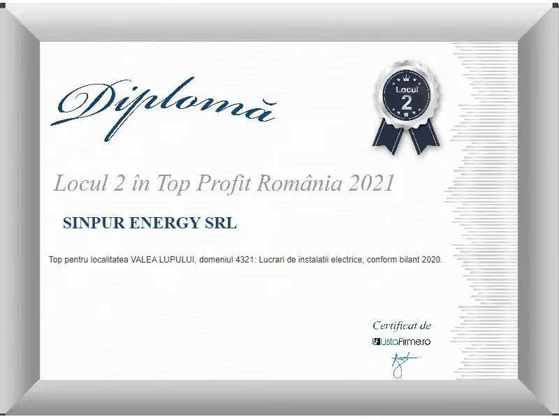 Sinpur Energy Top Profit 2021 4321