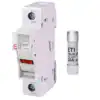 Separator fotovoltaic 10X38 25A EFH 10 DC PV cu fuzibil 20A 1000V ETI