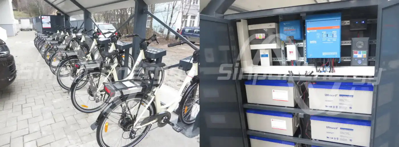 Statie incarcare biciclete electrice Brasov executant Sinpur Energy
