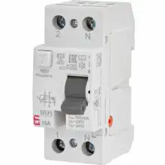 Intrerupator diferential EFI-P2 A C16 P+N/100mA 230Vac 2061120 ETI