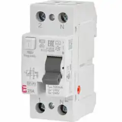 Intrerupator diferential EFI-P2 A C25 P+N/100mA 230Vac 2061121 ETI