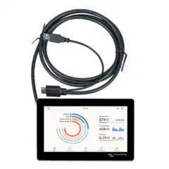 Alternative view of Victron GX Touch 50 flush
