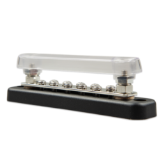 Victron Busbar 150A 2P with 10 screws +cover