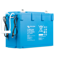 Alternative view of Victron LiFePO4 Battery 12.8V/200Ah NG