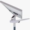Stalp fotovoltaic autonom 4.5m – 120Wp 537Wh 60W LED 8 Stalp fotovoltaic autonom 60W LED 120Wp Lateral