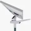 Lampa stradala solara – 120Wp 537Wh 60W LED 1 Stalp fotovoltaic autonom 60W LED 120Wp Lateral