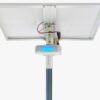 Stalp fotovoltaic autonom 4.5m – 120Wp 537Wh 60W LED 10 Stalp fotovoltaic autonom 60W LED 120Wp spate