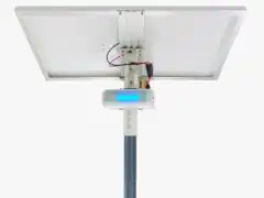 Alternative view of Lampa stradala solara – 120Wp 537Wh 60W LED
