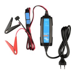 Alternative view of Victron Blue Smart IP65 Charger 6V/12V-1.1 + DC connector