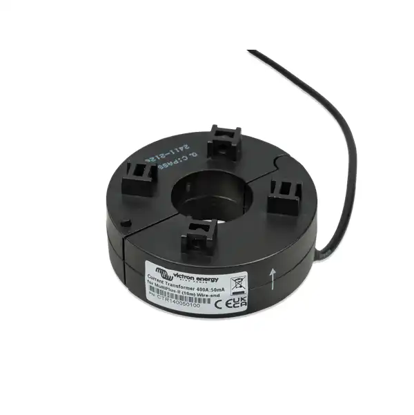 Victron Current Transf. 400A:50mA for MultiPlus-II (10m) Wire-end 3 Victron-Current-Transf.-400A