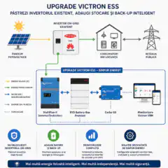 Alternative view of Upgrade Back-up Victron ESS-1 Monofazat 4k5 - 8kWh